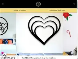 Sites similar to royalsteelmonograms.com