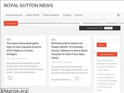 Sites similar to royalsuttonnews.uk