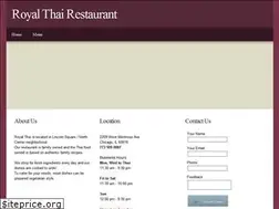 Sites similar to royalthaichicago.com