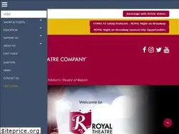 Sites similar to royaltheatrecompany.com