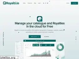 Sites similar to royalti.io