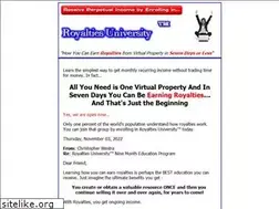 Sites similar to royaltiesuniversity.com