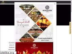Sites similar to royaltonhotel.in
