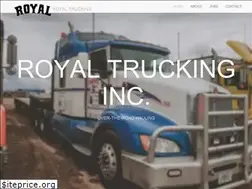 Sites similar to royaltrucking.us