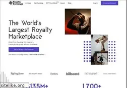 Sites similar to royaltyexchange.com