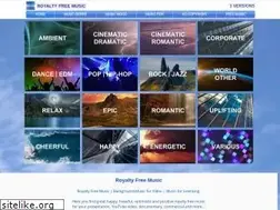 Sites similar to royaltyfree-music.com