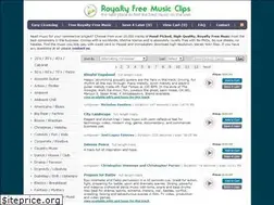 Sites similar to royaltyfreemusicclips.com