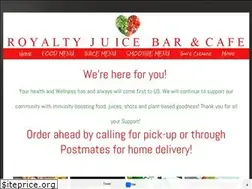 Sites similar to royaltyjuicebarandcafe.com