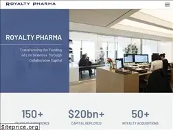 Sites similar to royaltypharma.com
