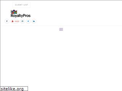 Sites similar to royaltypros.com