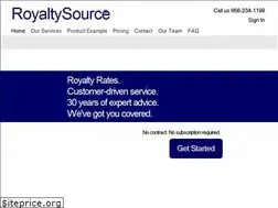 Sites similar to royaltysource.com