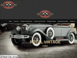 Sites similar to royalvintagecars.com