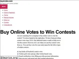 Sites similar to royalvotes.com