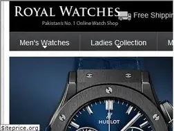Sites similar to royalwatches.pk