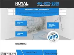Sites similar to royalwaterproofing.com