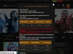 Sites similar to royalwin999.com