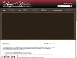 Sites similar to royalwindsorterrace.com