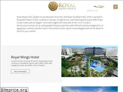 Sites similar to royalwingshotel.com