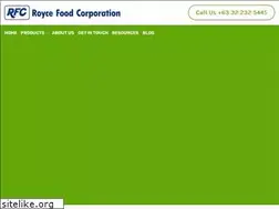 Sites similar to roycefood.com