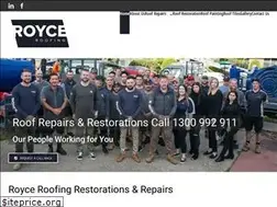 Sites similar to royceroofing.com.au