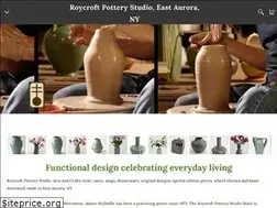 Sites similar to roycroftpottery.com