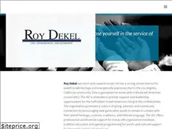 Sites similar to roydekel.org