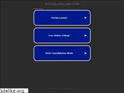Sites similar to royglasslaw.com