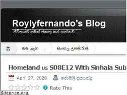 Sites similar to roylyfernando.wordpress.com