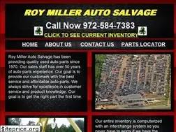 Sites similar to roymillerautosalvage.com