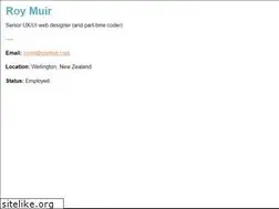 Sites similar to roymuir.com