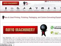 Sites similar to royomachinery.com