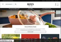 Sites similar to roys.co.uk