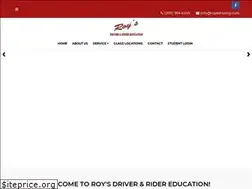 Sites similar to roysdriving.com