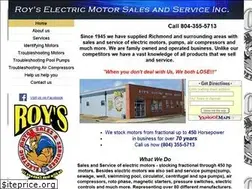 Sites similar to royselectricmotor.com