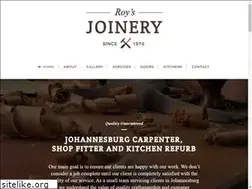 Sites similar to roysjoinery.co.za