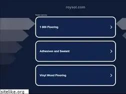 Sites similar to roysol.com