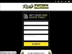 Sites similar to royspaving.com
