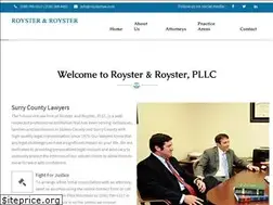 Sites similar to roysterlaw.com