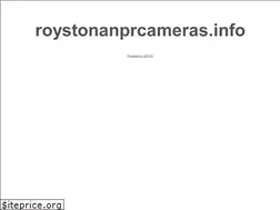 Sites similar to roystonanprcameras.info