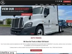 Sites similar to roystrucks.com
