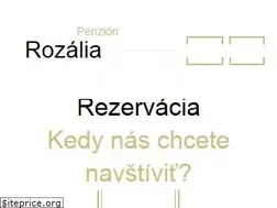 Sites similar to rozalia.sk