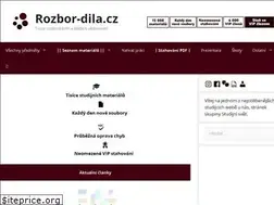 Sites similar to rozbor-dila.cz
