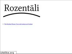 Sites similar to rozentali.com