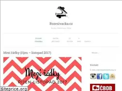 Sites similar to rozesivacka.cz