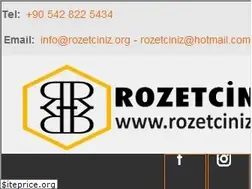 Sites similar to rozetciniz.org