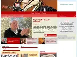 Sites similar to rozhovory.sk