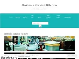 Sites similar to rozinaspersiankitchen.com