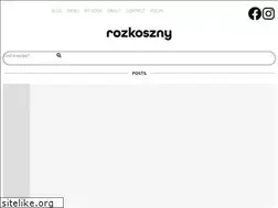 Sites similar to rozkoszny.pl