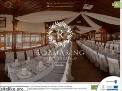 Sites similar to rozmaringkertvendeglo.hu