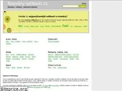 Sites similar to rozmery-velikosti.cz